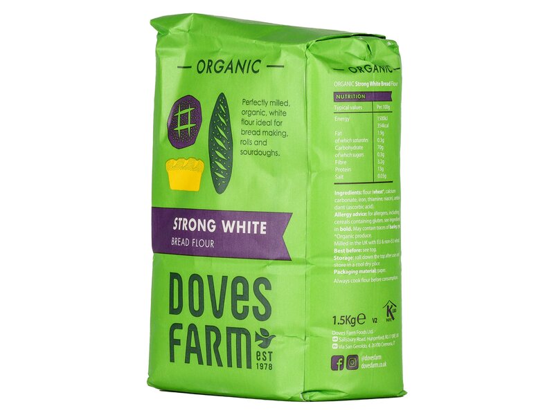 Doves Farm Organic Strong White Flour 1kg