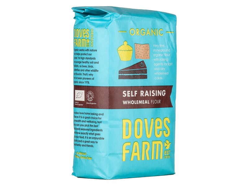 Doves Farm Organic Self Raising Wholemeal  Flour 1kg