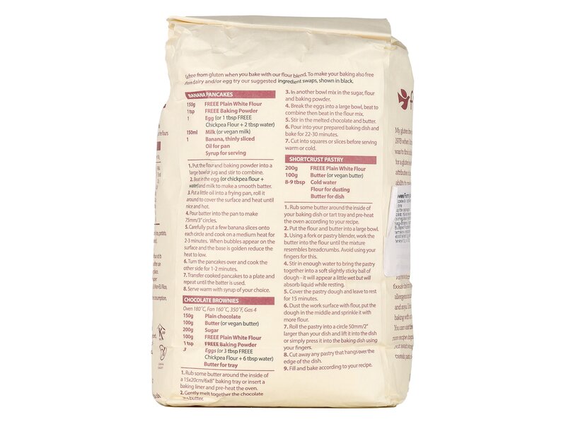 Freee Gluten Free Plain White Flour 1kg
