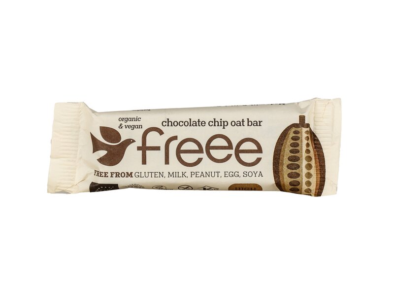 Freee Org Chocolate chip oat bar 35g