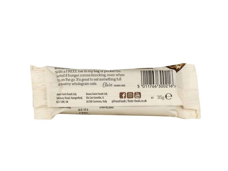 Freee Org Chocolate chip oat bar 35g