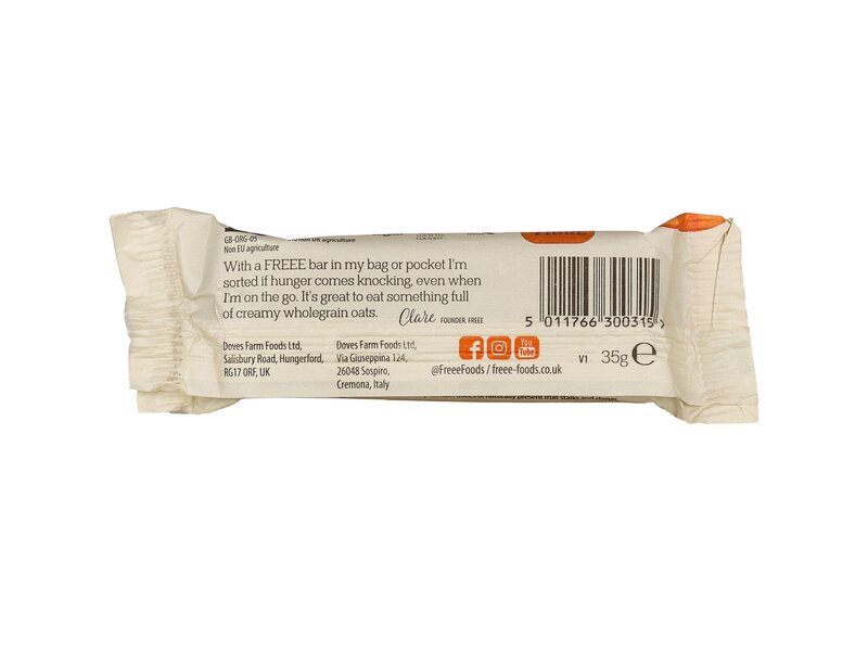 Freee Org Apricot oat bar with Chia 35g