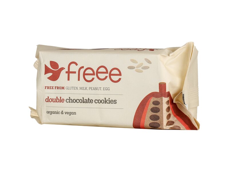 Freee Organic GF Double Chocolate Cookies 180g