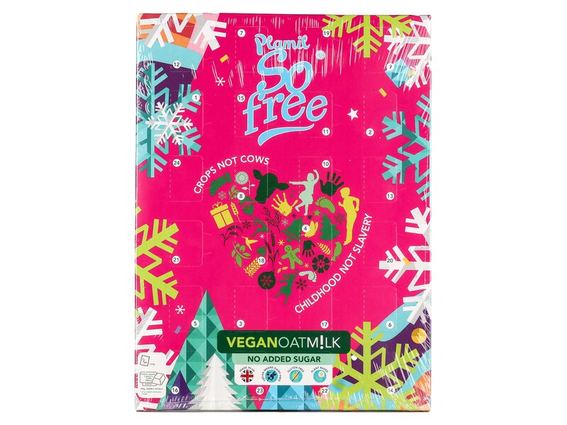 Plamil Organic Dairy Free Oatmilk Advent Calendar 110g