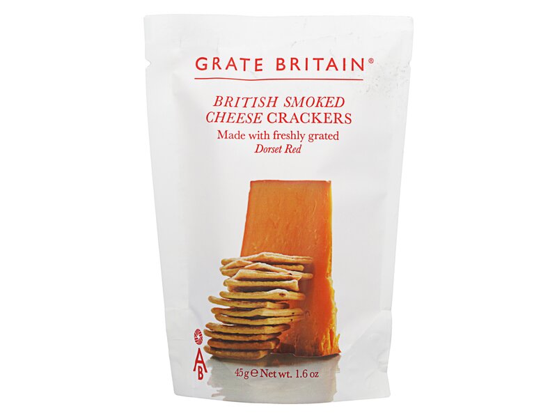 AB Grate Britain Smoked cheese Crackers 45g