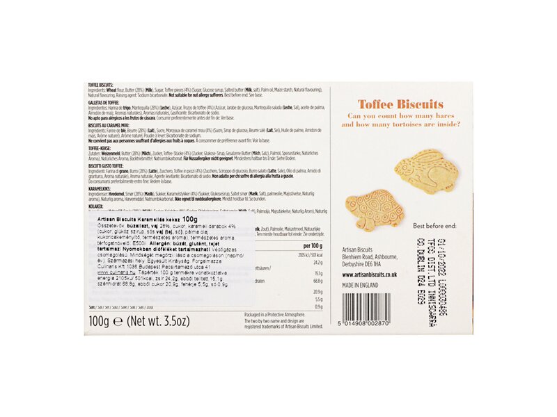 AB Two by Two Toffee biscuit 100g