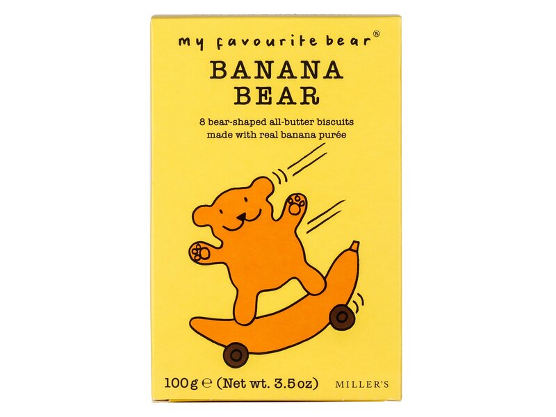 AB Bear banános keksz 100g