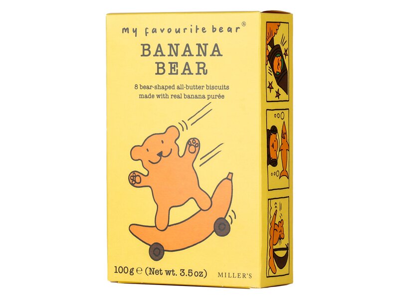 AB Bear banános keksz 100g