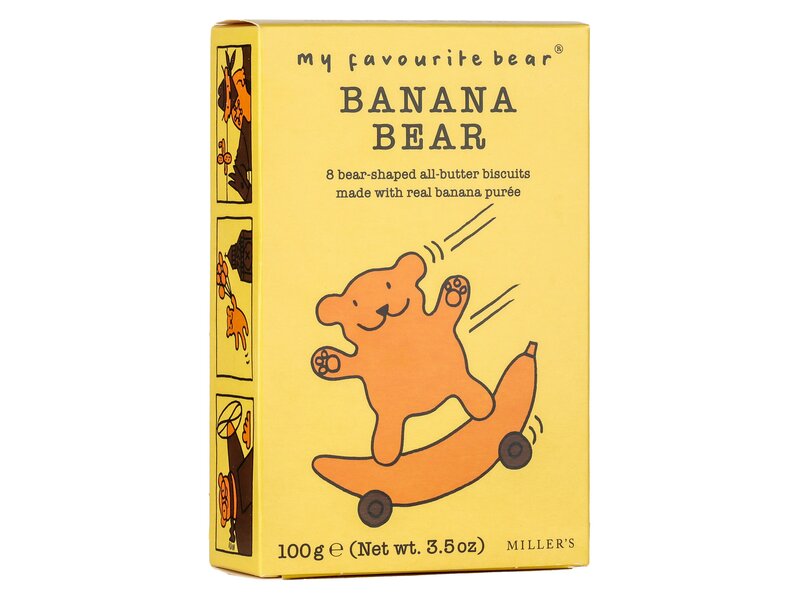 AB Bear banános keksz 100g