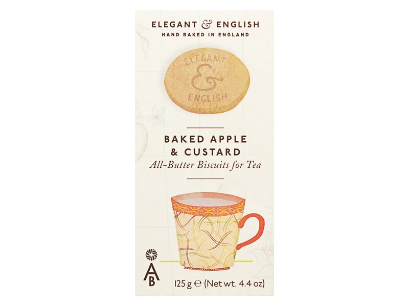 AB Elegant English Baked Apple & Custard 125g