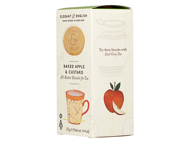AB Elegant English Baked Apple & Custard 125g
