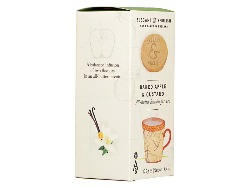 AB Elegant English Baked Apple & Custard 125g
