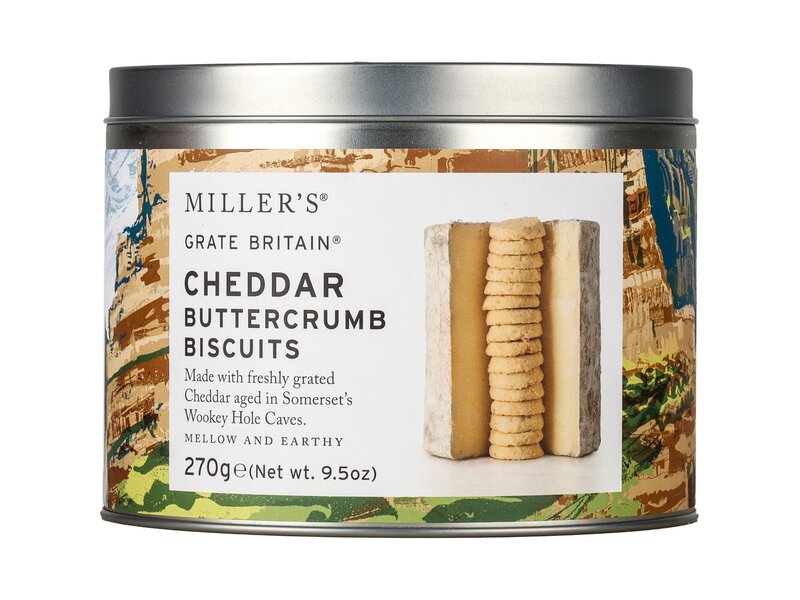 Millers Cheddar Buttercrumb biscuits 270g
