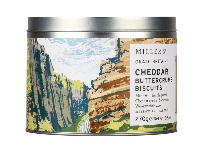 Millers Cheddar Buttercrumb biscuits 270g