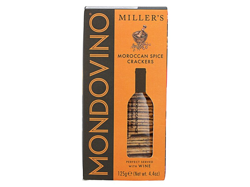 Miller's Mondovino Moroccan Spice crackers 125g