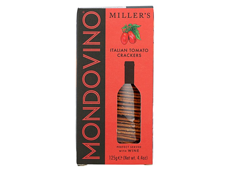 Miller's Mondovino Italian Tomato crackers 125g