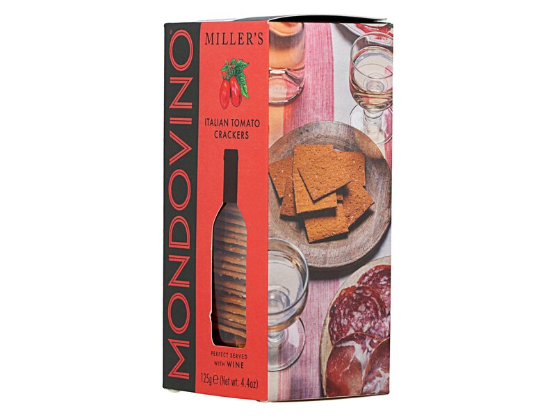 Miller's Mondovino Italian Tomato crackers 125g
