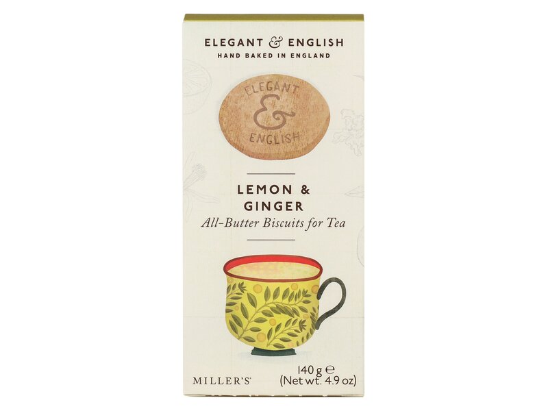 AB Elegant English Lemon & Ginger 140g