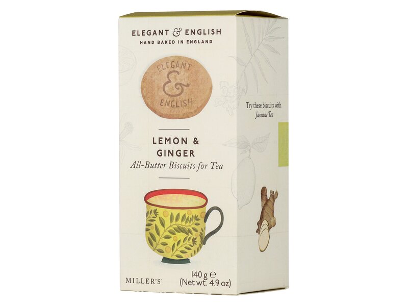 AB Elegant English Lemon & Ginger 140g