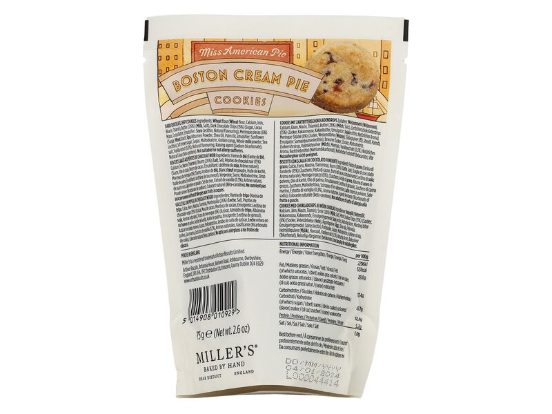 Millers Boston Cream Pie 75g