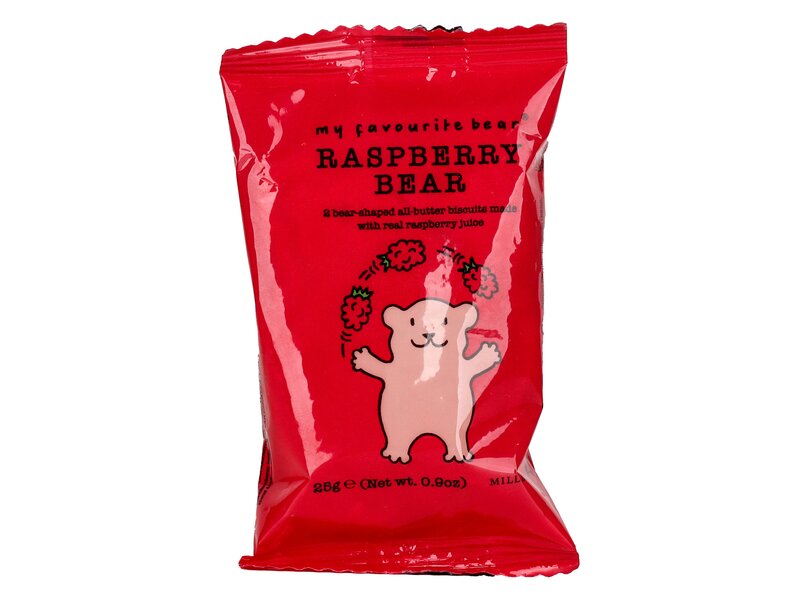 My favourite bear málnás keksz 25g