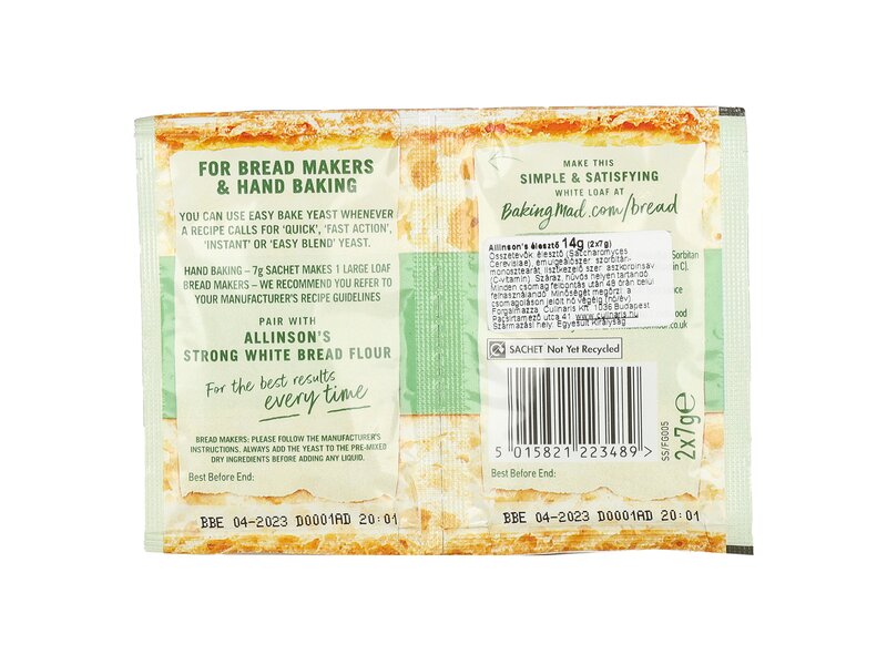 Allinson Easy Bake Yeast 2x7g