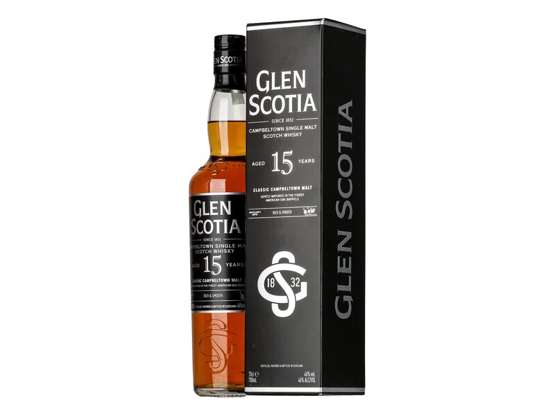 Glen Scotia 15 éves whisky 0,7l