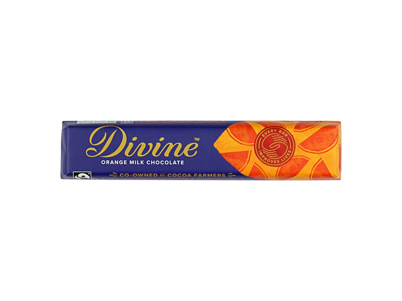 Divine Milk Orange Chocolate 35g