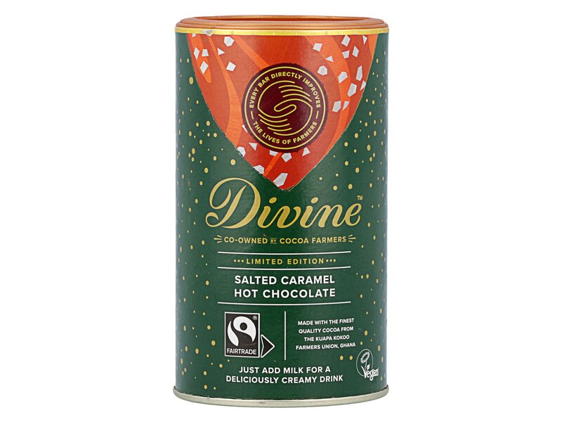 Divine Drinking Chocolate Salted Caramel 300g