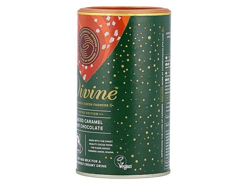 Divine Drinking Chocolate Salted Caramel 300g