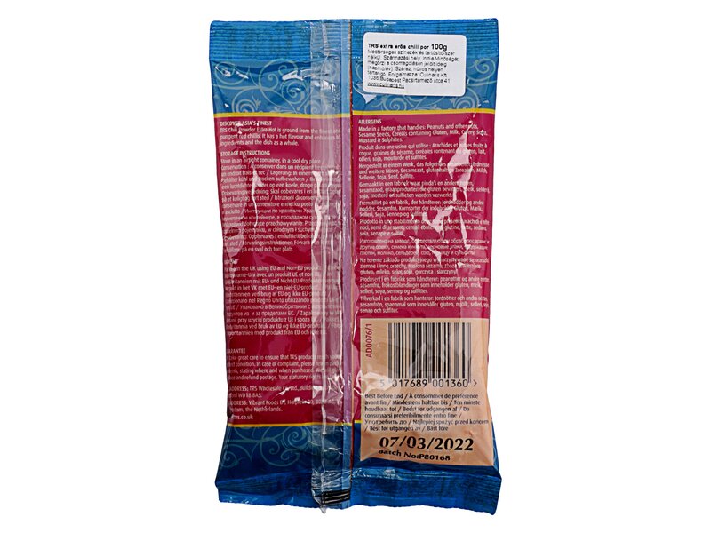 TRS Chilli Powder Extra Hot 100g