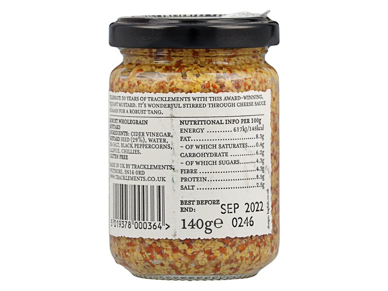 Tracklements Wholegrain Mustard 140g