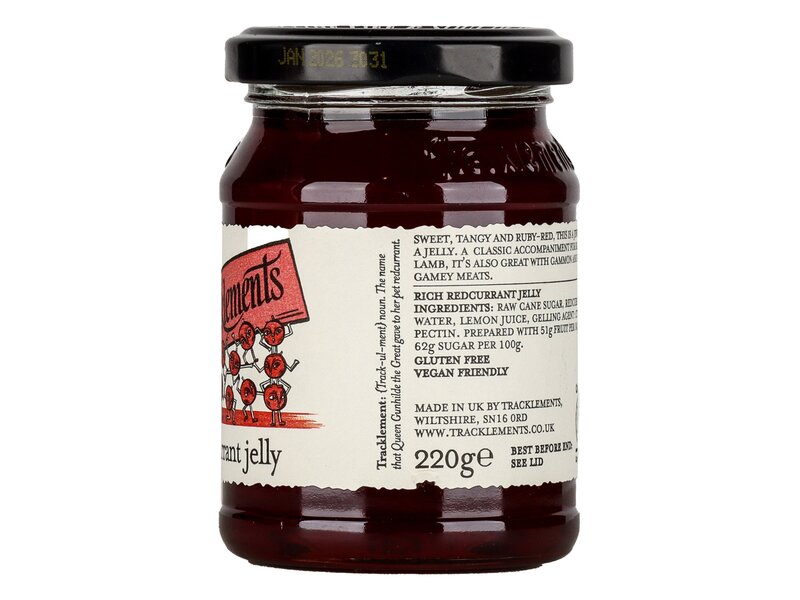 Tracklements rich redcurrant jelly 220g