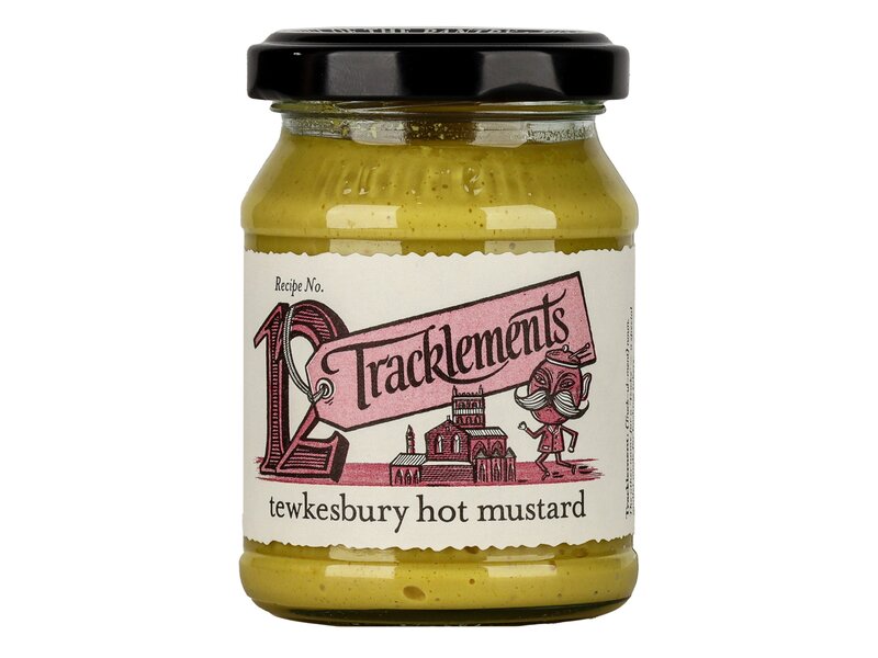 Tracklements Tewkesbury Hot Mustard 140g