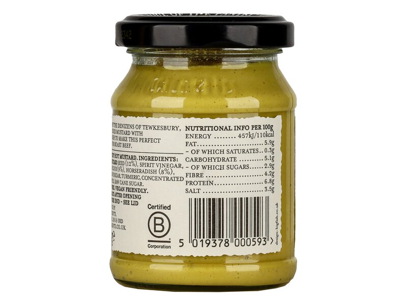 Tracklements Tewkesbury Hot Mustard 140g