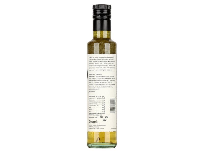 Tracklements italian herb dressing 240ml