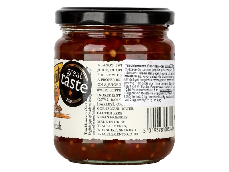 Tracklements Uborkás Paprikás Csípős Szósz 220g
