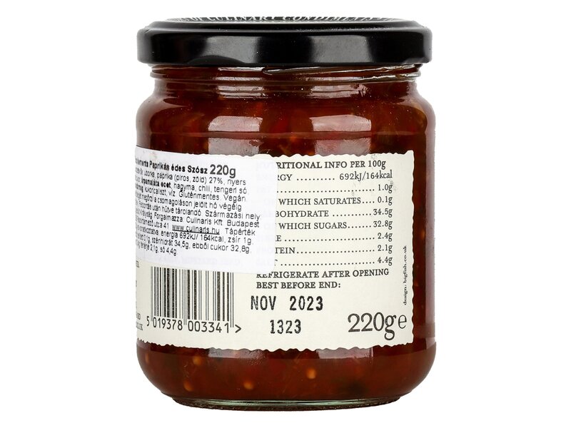 Tracklements Uborkás Paprikás Csípős Szósz 220g