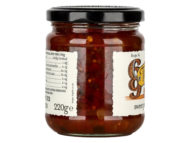 Tracklements Uborkás Paprikás Csípős Szósz 220g