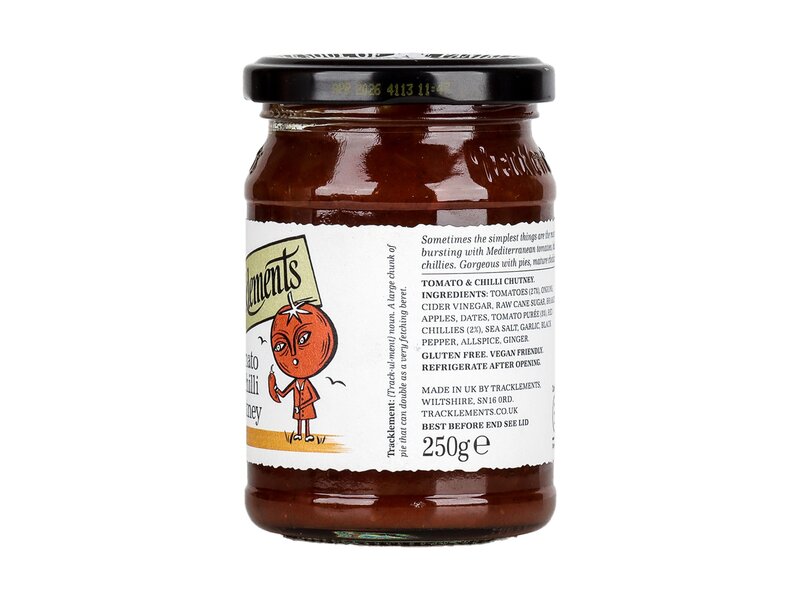 Tracklements Paradicsom-chili chutney szósz 250g