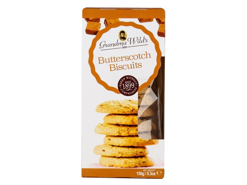 Gwilds Butterscotch Biscuits 150g