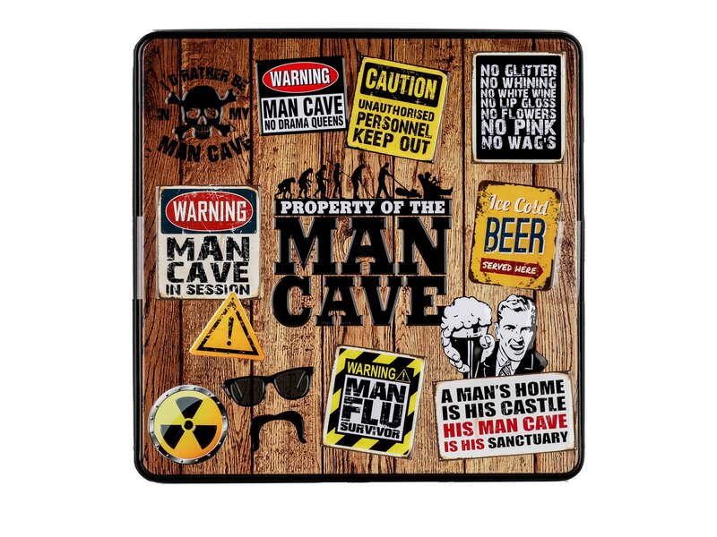 Gwilds Embossed Man Cave Tin 400g