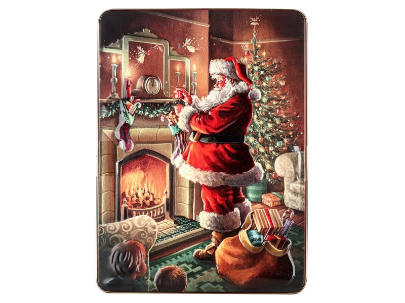 Gwilds Embossed Santa By The Fire 400g