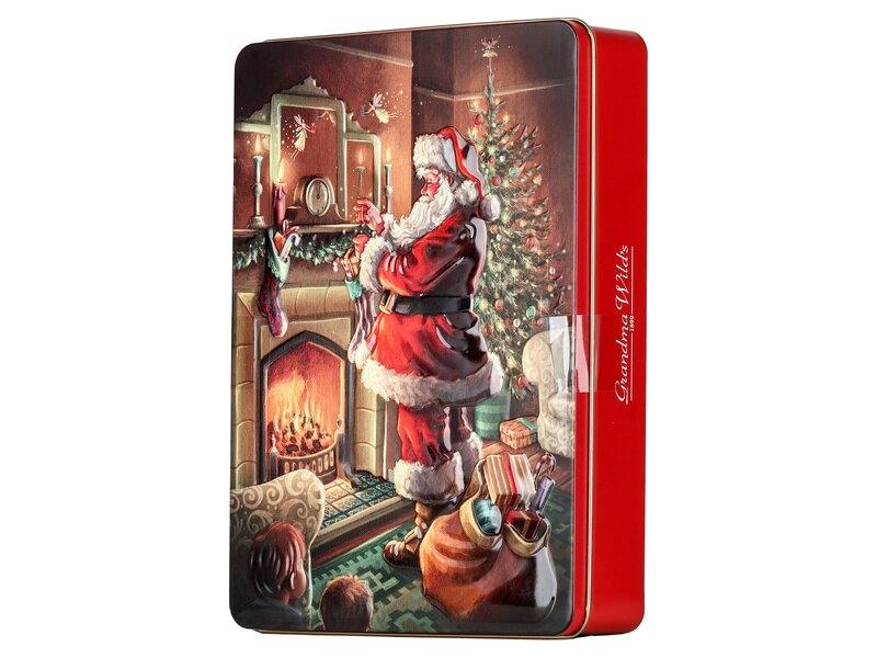 Gwilds Embossed Santa By The Fire 400g