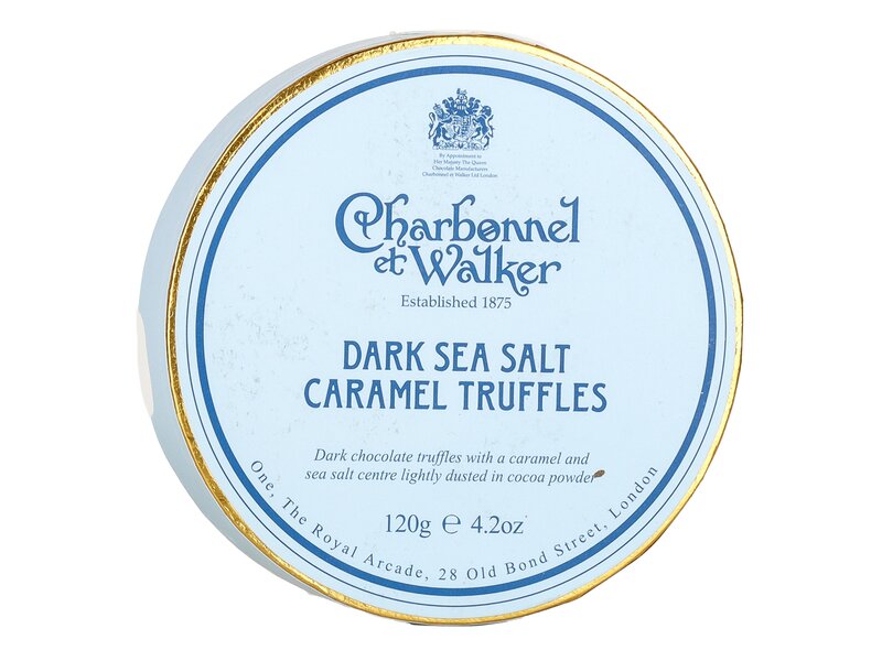 Charbonnel et Walker Étcsokoládés trüffel tengeri sós karamellás töltelékkel 120g