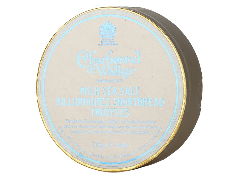 Charbonnel et Walker Milk Sea Salt Billionaire Truffles 125g