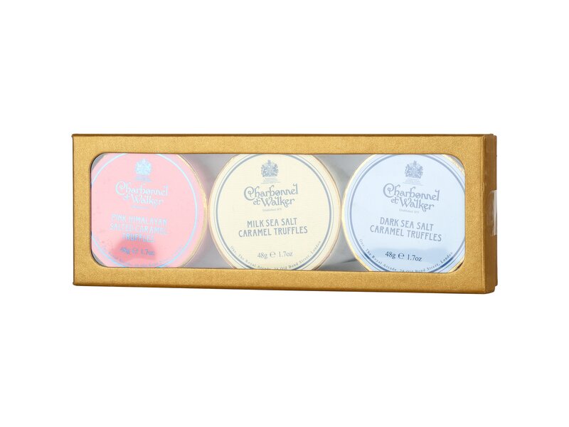 Charbonnel et Walker Trio of Salted Caramel Truffles Gift Set 144g
