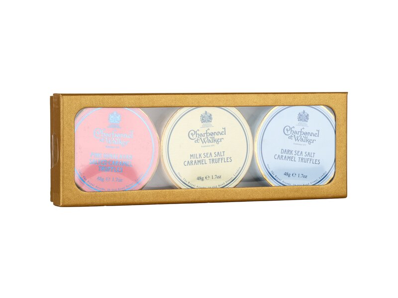 Charbonnel et Walker Trio of Salted Caramel Truffles Gift Set 144g