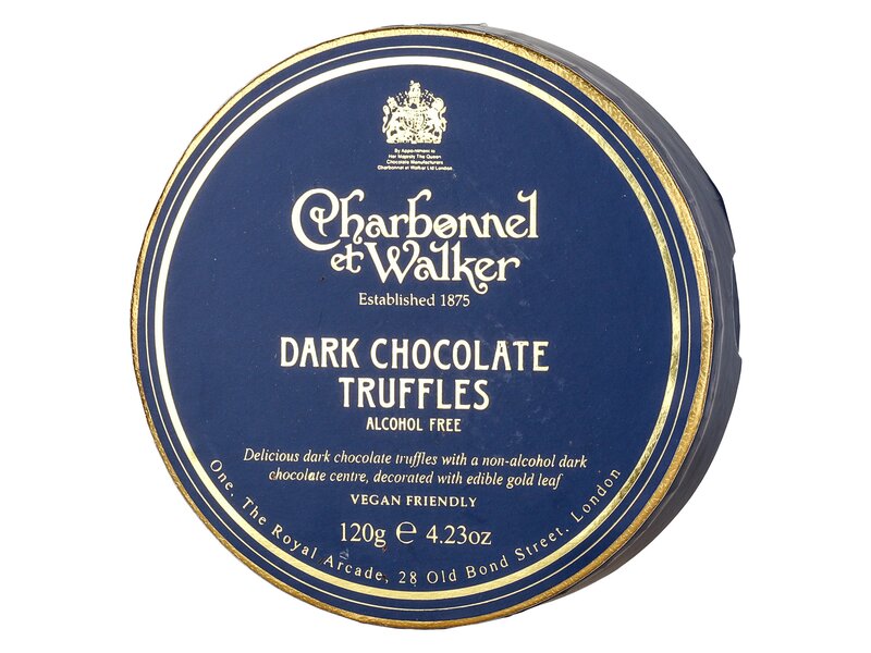 Charbonnel et Walker Dark Gold Leaf Truffles 120g