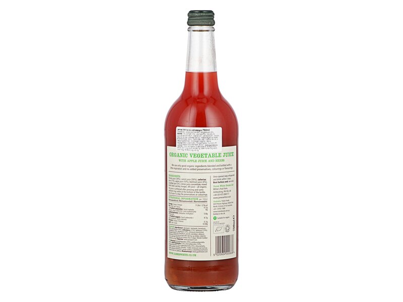 James White Organic Vegetable Juice750ml